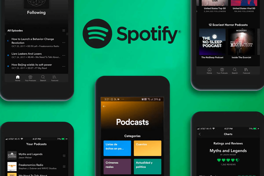 Spotify lanza anuncios para marcas